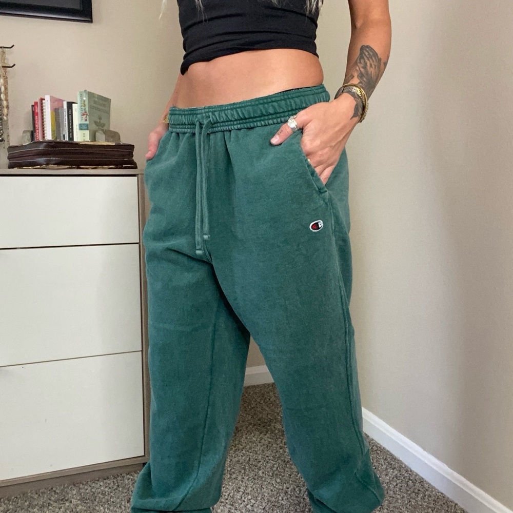 Champion Emerald Green Sweatpants